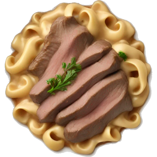 beef stroganoff emoji