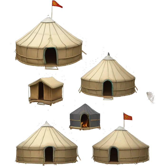 "kazakh yurt shanyrak" emoji