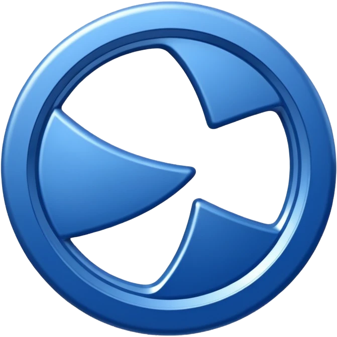 Abstracte staf van Olympia'18 met de hoofdkleuren blauw en wit emoji