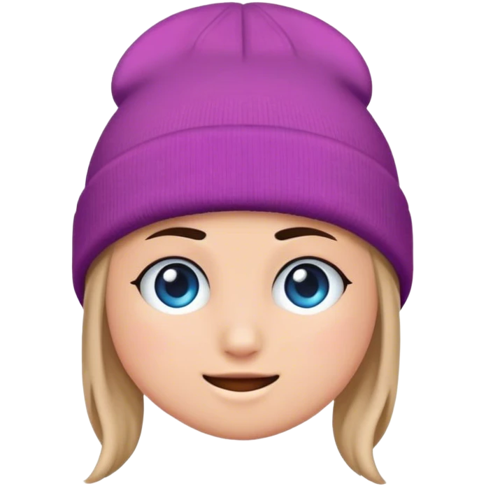 Grafika czapka beanie emoji