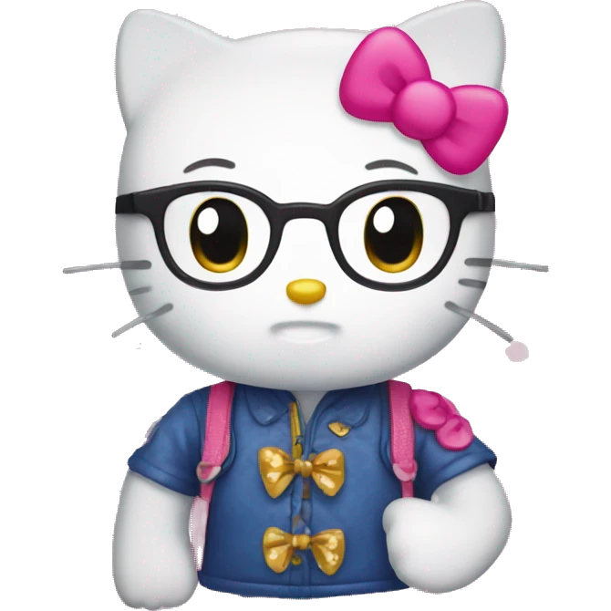Hello kitty emoji