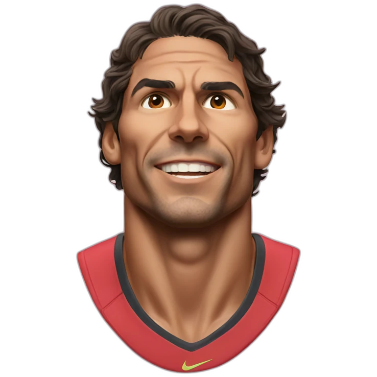 rafa nadal portrait emoji