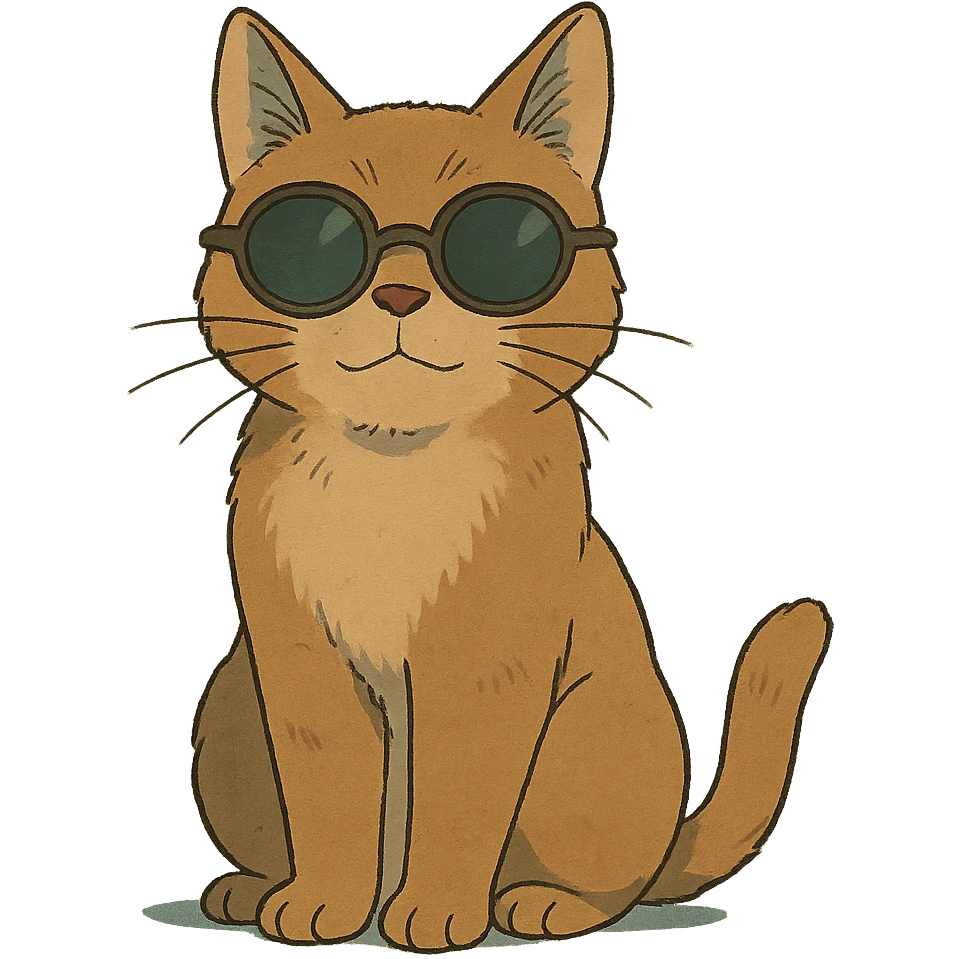 cat wearing sunglasses emoji