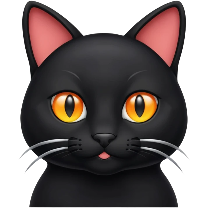 Black cat emoji