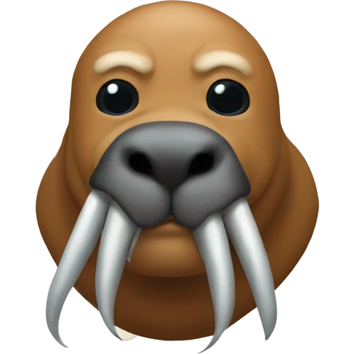 An epic, killer walrus emoji