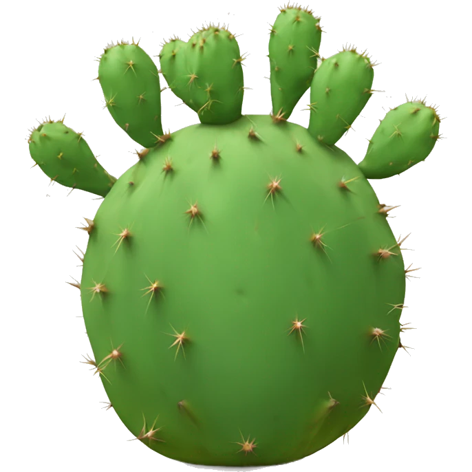 Prickly pear cactus emoji