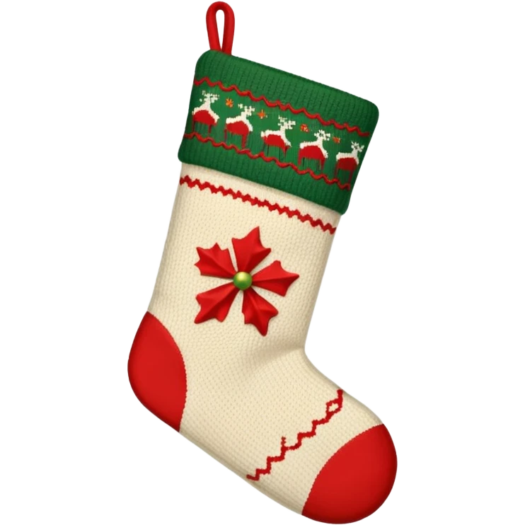 cozy beige christmas emoji