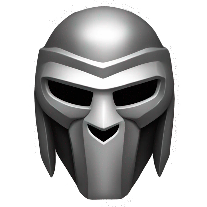 MF DOOM MASK emoji