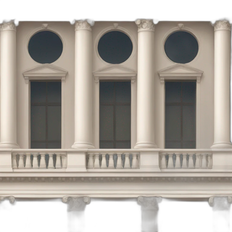 neoclassical government facade emoji