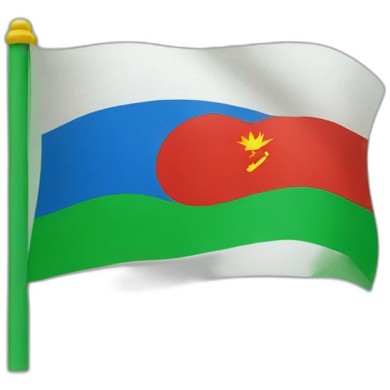 Dagestan flag emoji