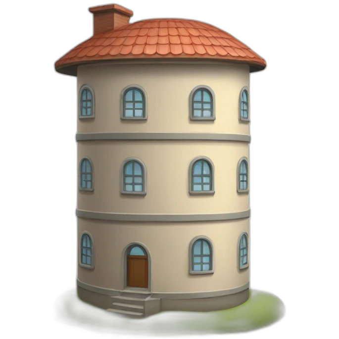 house rounded tower emoji