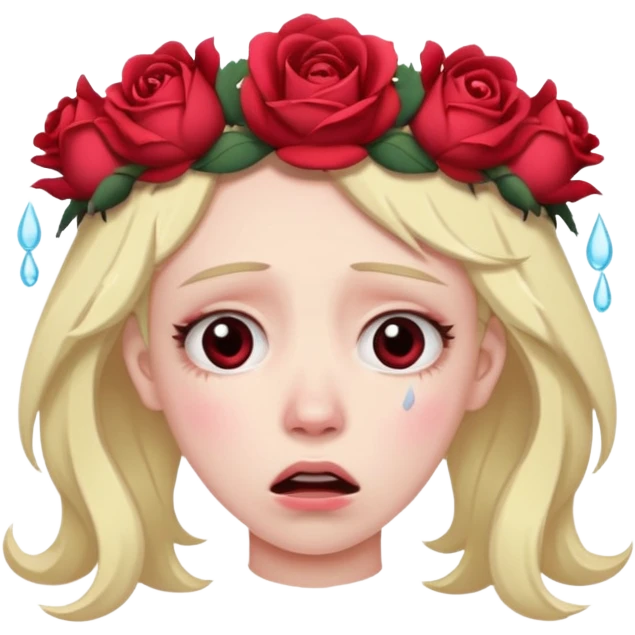 🥀+😨 emoji