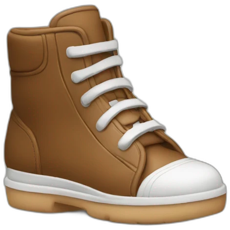 Foot-boy- playing emoji