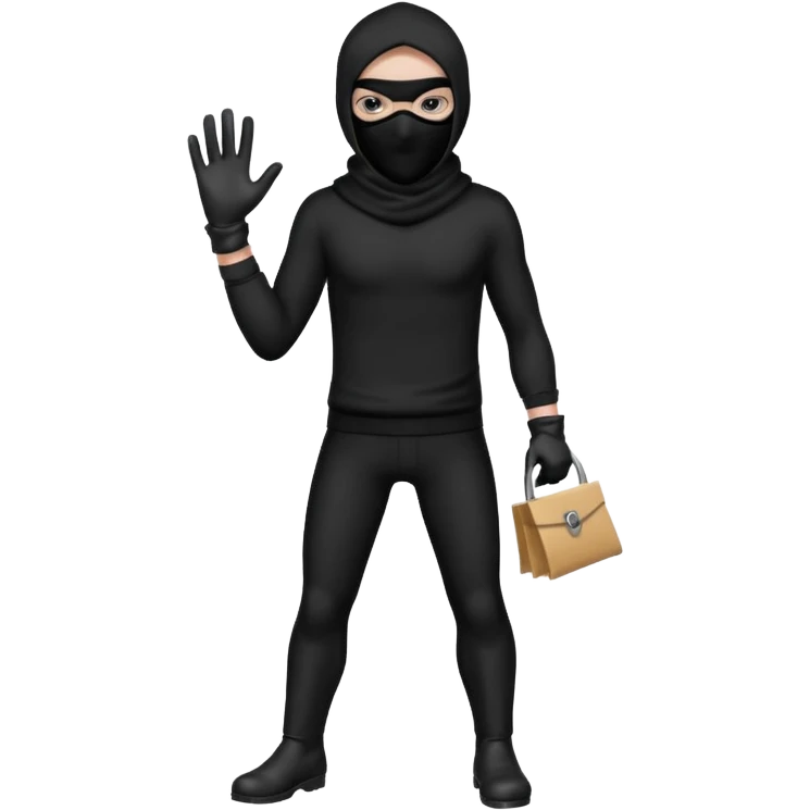 Thief full body emoji