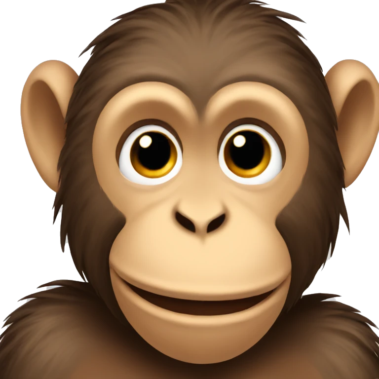 Monkey in love emoji