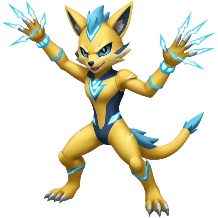 Electrike-Zeraora (full body) emoji