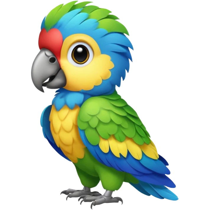 baby parrot emoji