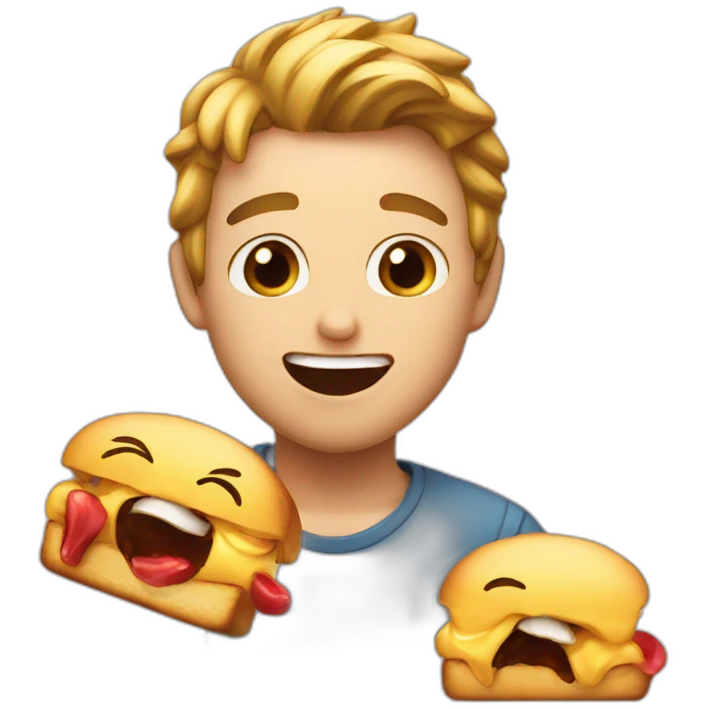 Bite emoji face cute emoji