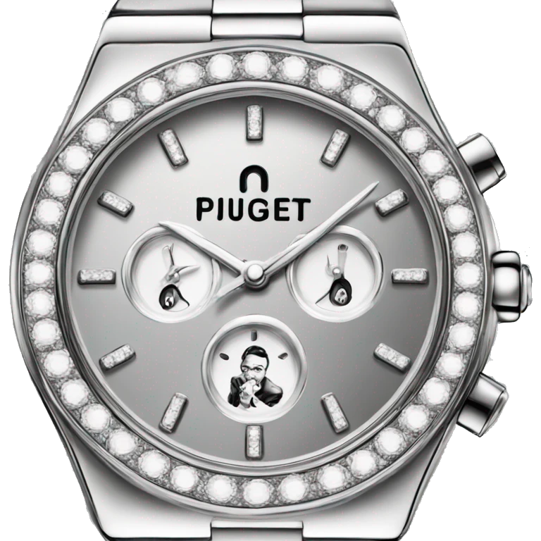 Piguet Royal  daimond watch emoji