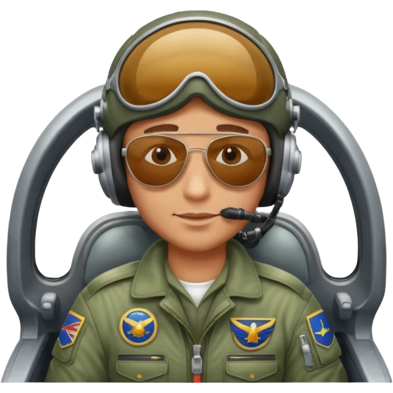 esgle pilot riding plane emoji