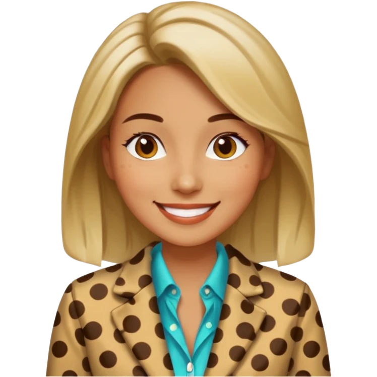 spotted jackets woman emoji