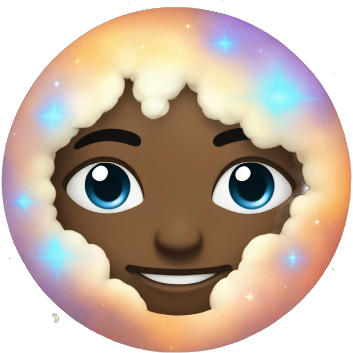 Make a celestial aura emoji