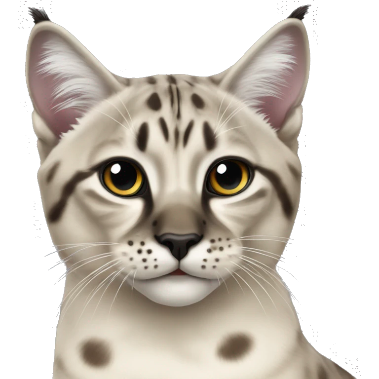 Seal point bicolor lynx point cat  emoji