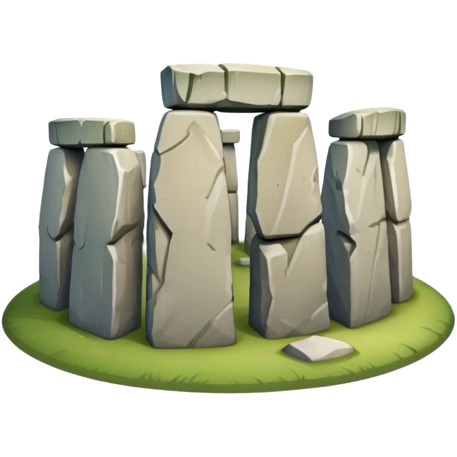 Cinematic Realistic Stonehenge Emoji emoji