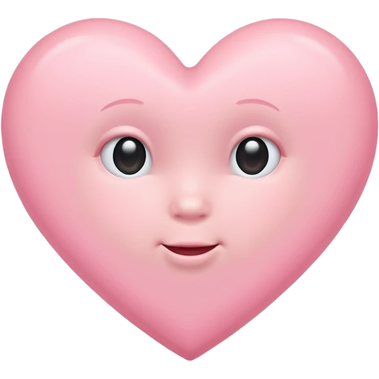 baby pink heart emoji