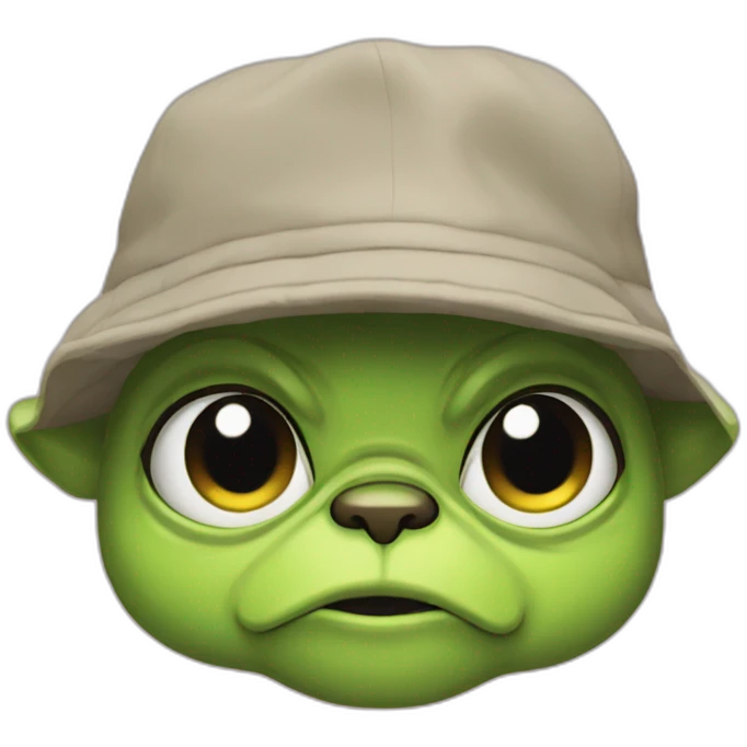 gremlin dressed as hypebeast emoji