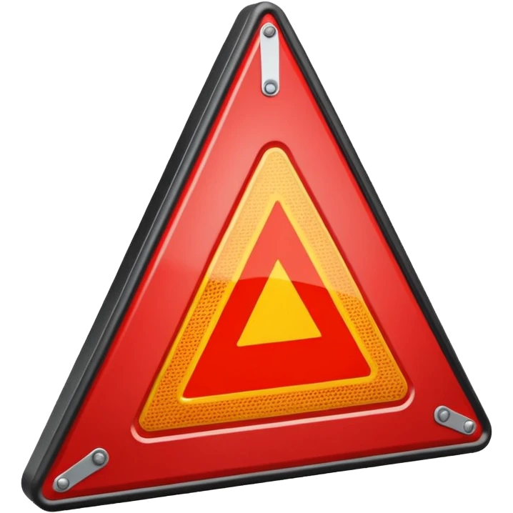 Warning Triangle emoji