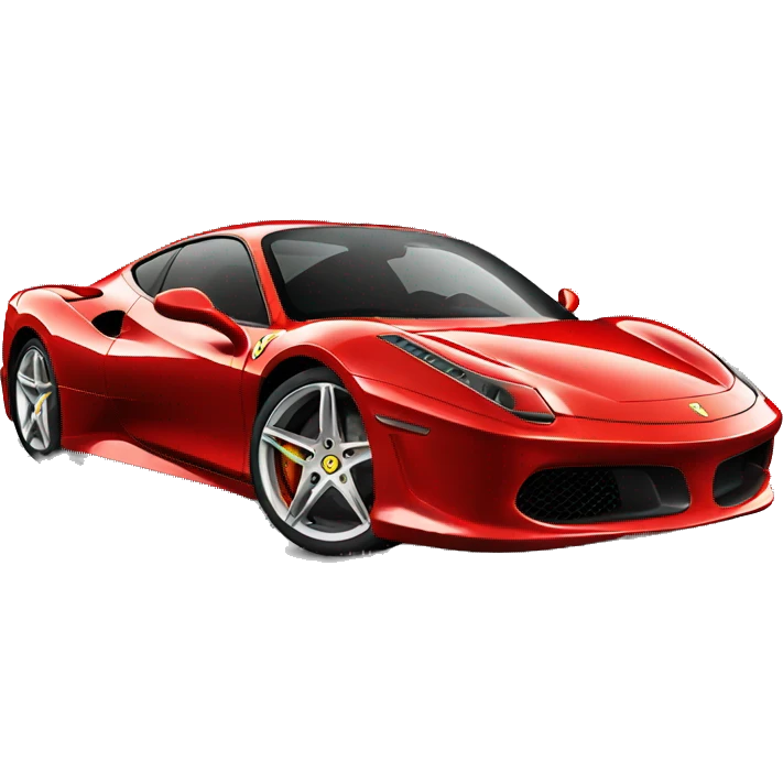 Red Ferrari  emoji