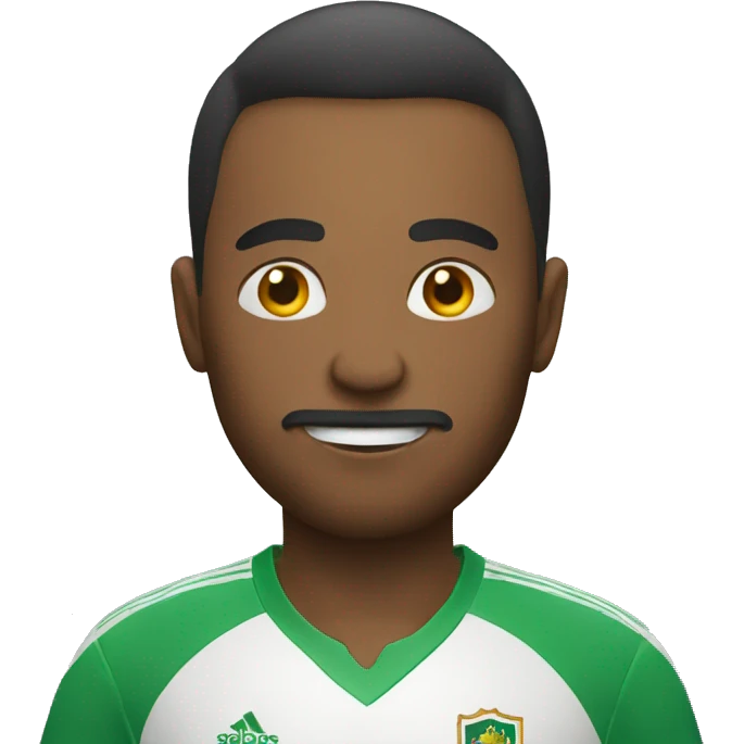 man playing soccer emoji