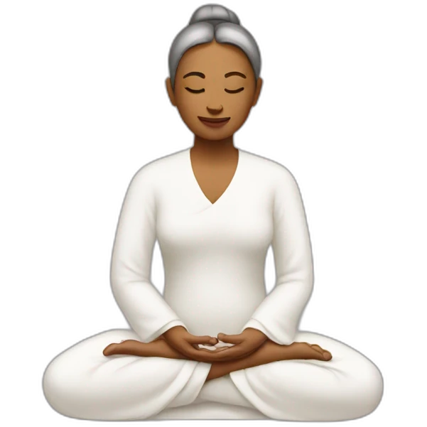 Amma meditation emoji