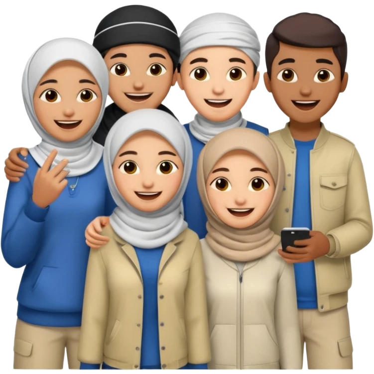 slang Muslim teenagers emoji