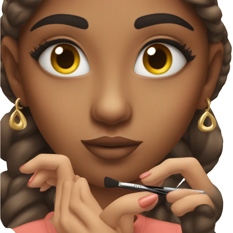 girl makeup emoji