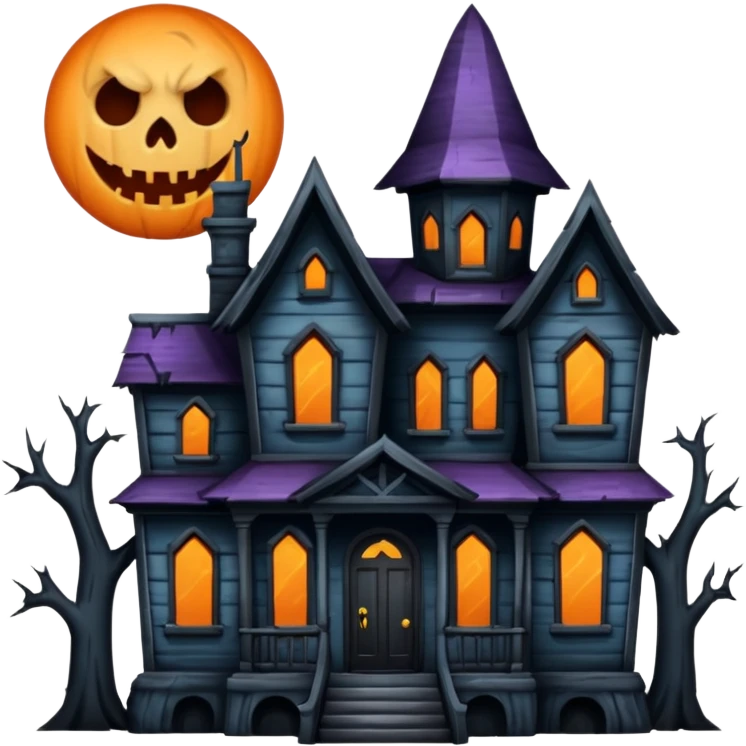 casa stregata emoji