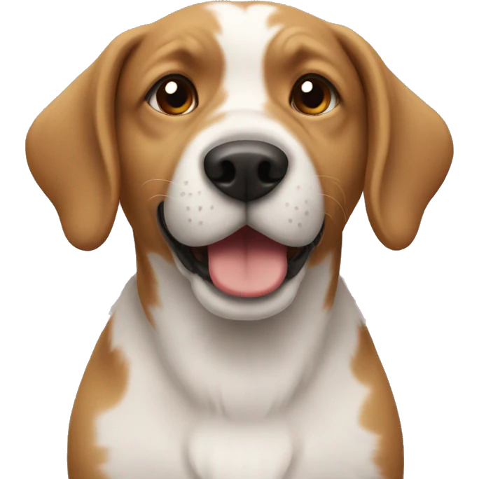 Dog love emoji