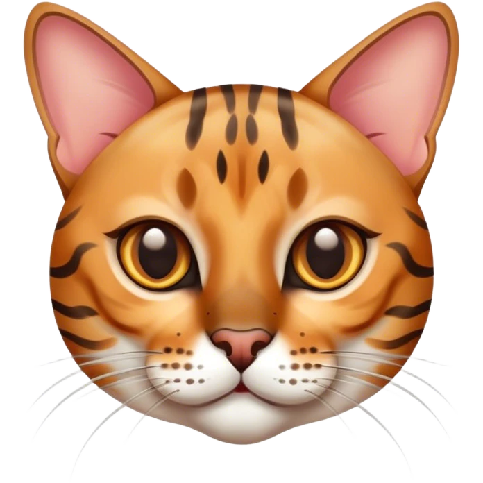 Bengal cat emoji