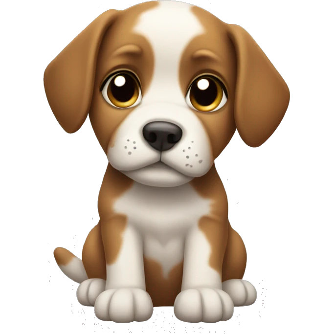 Puppy dog emoji