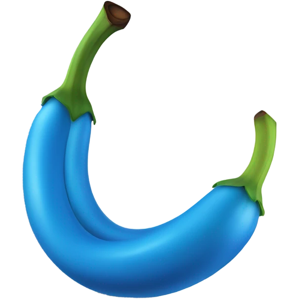 blue banana emoji