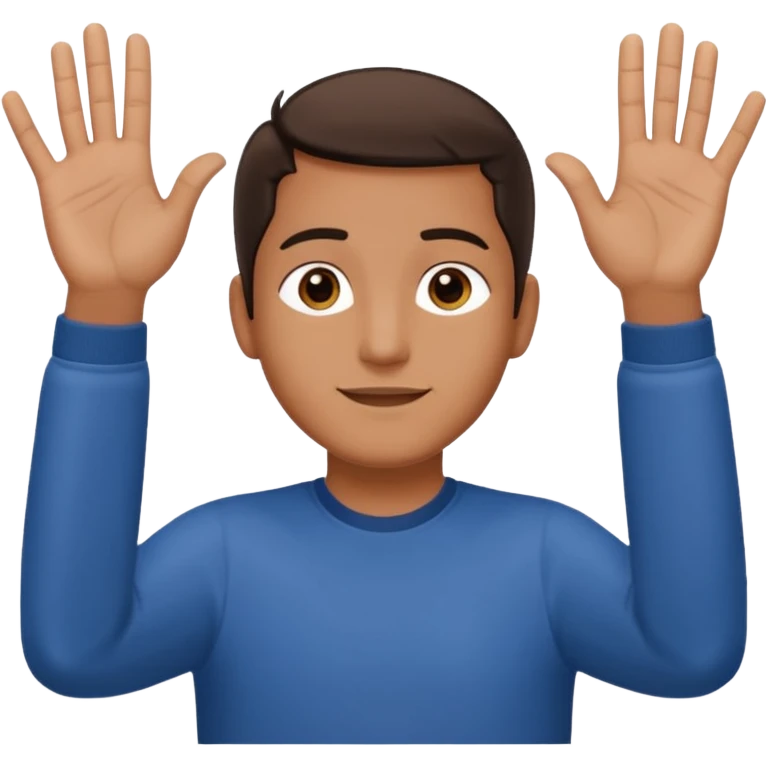 Mason 67 make the do the hands one up and one down palms facing up emoji