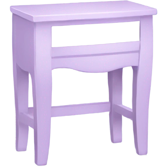 light purple vanity emoji