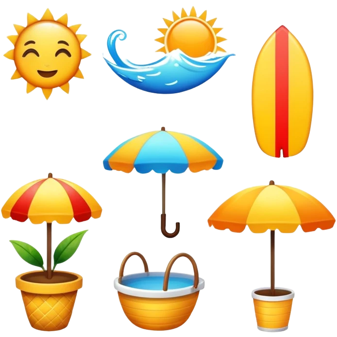 summer coming  emoji