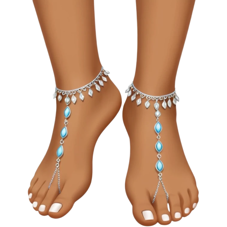 Women’s anklets emoji