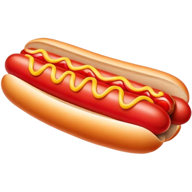 one hotdog emoji