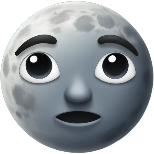 Moon emoji