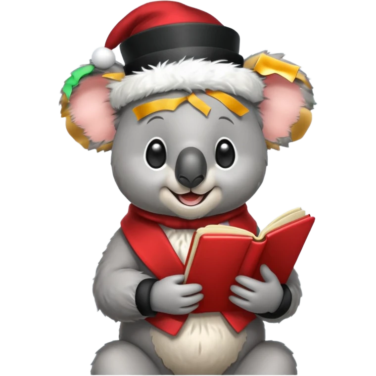 Koala Caroler emoji