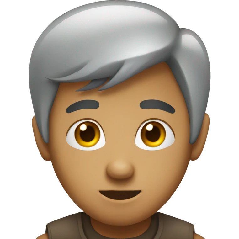 Person staring at you from the side emoji
