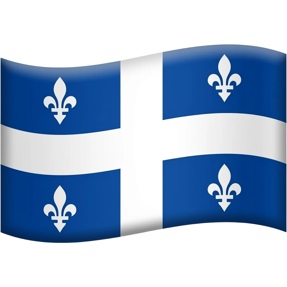 Drapeau Québec emoji